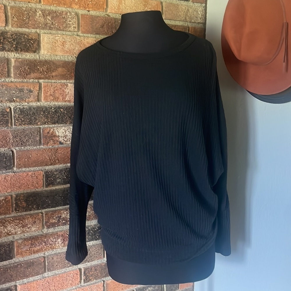 Modern‎ Soul Classic Black Waffled Knitwear